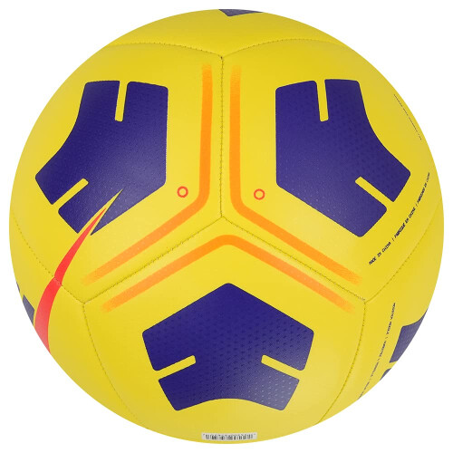 Nike Nike Ποδοσφαιρική Μπάλα Park Team, Κίτρινο/Βιολετί/Φωτεινό Κόκκινο, CU8033-720, 4 1