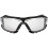 Γυαλιά ασφαλείας Birdz Eyewear Gasket για Μοτοσικλέτα Μαύρα με Διαυγή Φακό 2