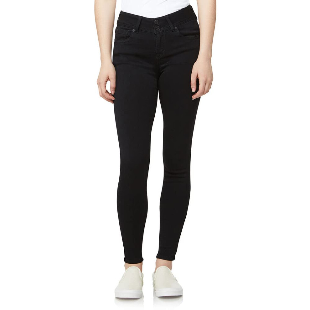 Jean Insta Soft Juniors taille mi-haute ultra skinny pour femmes WallFlower (Stan)
