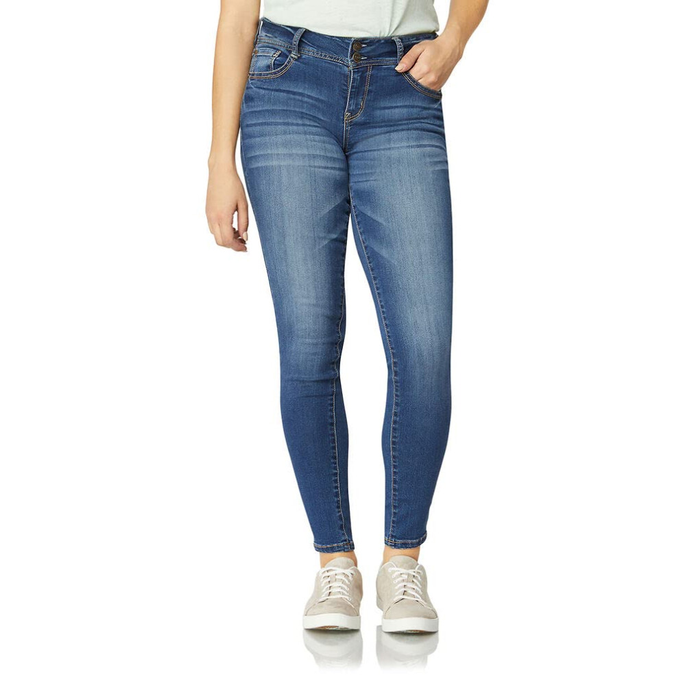 Jean taille mi-haute ultra skinny Insta Soft pour femme WallFlower (standard et plus), Hayden, 11 long