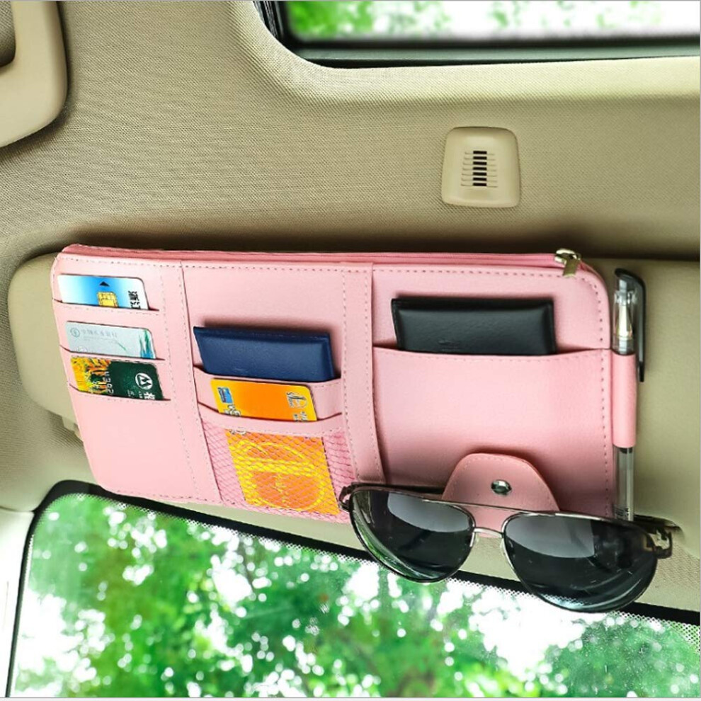 Sembem Car Sun Visor Organizer Registration And Document Holder Pers 795890952620