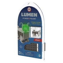 E-Blox Lumen Power Figur Glen Valp, LED Ljusfigur, Grön Ljus När Ansluten