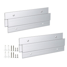 Zorfeter Z Hanger French Cleat Hanger 6 Zoll  Spiegelbild Whiteboard Headboard Artwork Frames Wandmontagehalterungen  Z Bar Hanger untersttzt 2 Pa