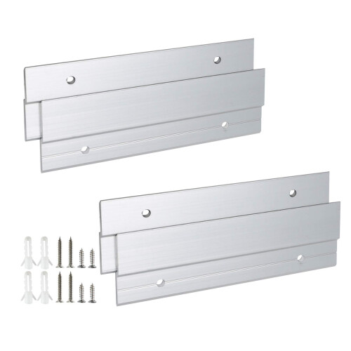 Zorfeter Z Hanger Cleat 6 Polegadas - Suportes para Espelhos, Quadros, Arte