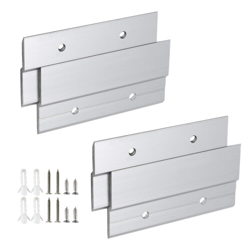 Zorfeter Z Hanger French Cleat 4 Polegadas - Suporte para Espelhos, Quadros, Obras de Arte