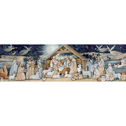 Lang Nativity Set Puzzle - 750 PC Panoramic (5041023) Multicolor 1