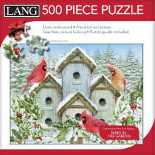 Lang Cardinal Birdhouse Puzzle 500 Teile (5039174), mehrfarbig