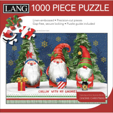 Lang GNOME Weihnachtspuzzle  1000 Teile (5038052), mehrfarbig