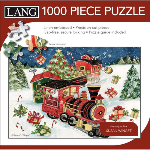 Lang All Aboard Puzzle - 1000 Τμχ (5038051), Πολύχρωμο 2