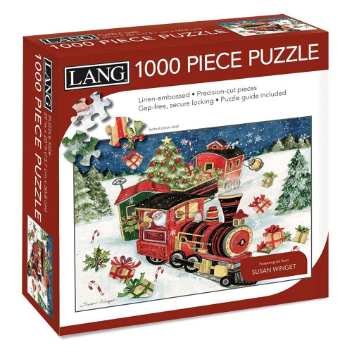 Lang All Aboard Puzzle - 1000 Τμχ (5038051), Πολύχρωμο