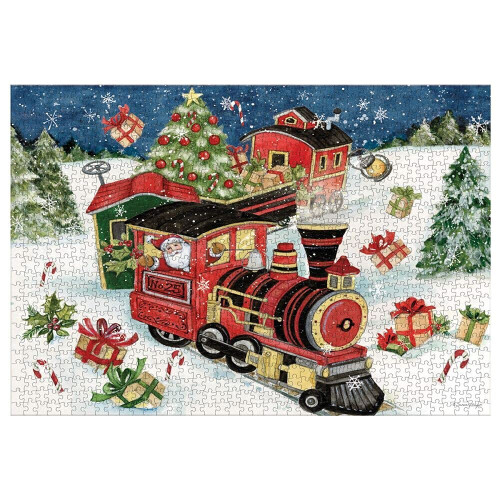 Lang All Aboard Puzzle - 1000 Τμχ (5038051), Πολύχρωμο 1