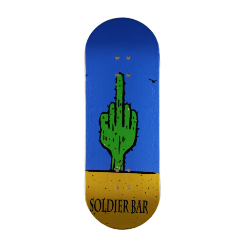 SOLDIER BAR Fingerboards ολοκληρωμένα (5 στρώσεις Καναδικού Σφενδάμου 34mmx 98mm DECK) 1