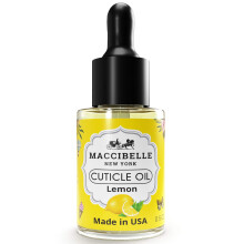 Maccibelle Έλαιο Κουτιών 0.5 oz - Θεραπεύει Ξηρούς Ραγισμένους Κουτίδες (Λεμόνι, 0.5 Fl Oz)