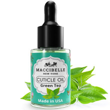 Maccibelle Λάδι Κουτιού 0.5 oz - Θεραπεύει Ξηρούς Σκισμένους Κουτιούς (Πράσινο Τσάι, 0.5 Fl Oz)