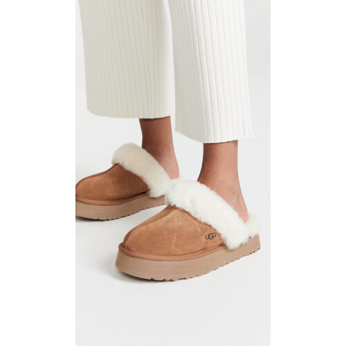 UGG UGG Γυναικείες Παντόφλες Disquette, Καστανές, 8 2
