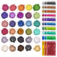 Pixiss Epoxy Resin Dye Mica Powder 30 prkovch pigmentu Sada Soap Dye Rucn mdlo Vrobn potreby Ocn stny a make-up rtu Dye Slime Pigment
