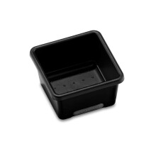 Organizator de sertare Madesmart 3 x 3 co? de plastic patrat pentru organizare la domiciliu, captu?eala moale, fara alunecare a alunecarii carbon