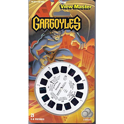 Gargoyles - Σειρά TV - Σετ 3D ViewMaster με 3 Ρέιλ και 21 Εικόνες
