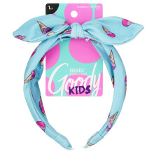 GOODY Fascia per Bambini - Stampa Gelato - Comfort per Tutto il Giorno - Per Tutti i Tipi di Capelli - Accessori per Capelli