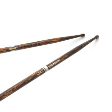 ProMark Rebound 7A Podudzia FireGrain Lakierowane pałeczki do perkusji R7AFG Acorn Tip Hickory Wood - 1 para