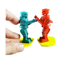 Världens Minsta Rockem Sockem Robots - Miniatyrversion av Klassiska Spelet