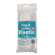 Poly-Fil A-ELC2520B El?stico Blanco
