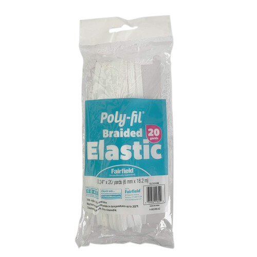 Poly-Fil A-ELC2520B El?stico Blanco