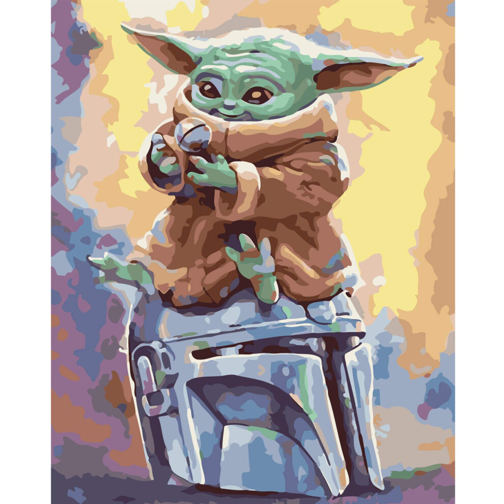 DIY Paint by Numbers for Adults Beginner  Adult Paint by Number Kits on Canvas Number Painting for Adults Star Wars Acrylic Pain