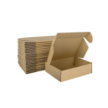 MeBrudy 7x5x2 inches forsendelsesbokse pakke med 25 sm? b?lgepapkasse til mailing pakning litteratur mailer