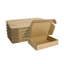 MeBrudy 9x6x2 inches forsendelsesbokse pakke med 25 sm? b?lgepapkasse til mailing pakning litteratur mailer