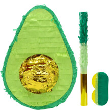 Cinco De Mayo Avocado Pinata fr Kindergeburtstagsparty (15 x 10,75 Zoll) fr lustige Fiesta-Taco-Partyzubehr, mexikanische Themendekoration, Karnev