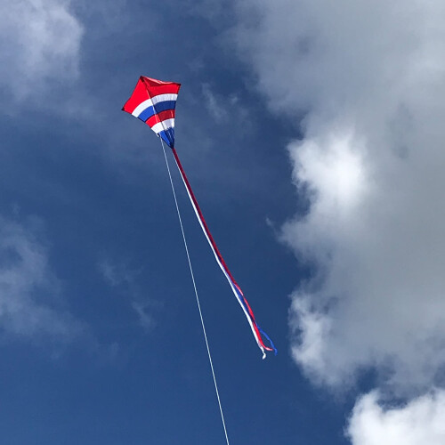 Na brisa 3303-3-Kite de diamante de arco patri   tico de 27 polegadas (3-pacote) 2