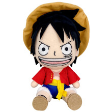 Gran Entretenimiento Oriental One Piece- Zou Arc Luffy Peluche Sentado 7" H