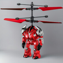 (?Red?, Mech Warrior) 1pc Red Blue Golden Plastic Transforming Robot Toy, Easy Control, Remote Control