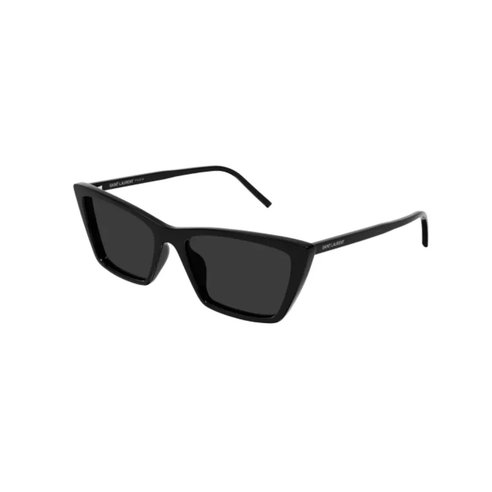 Saint Laurent SL 737 MICA THIN 001 Black/Black Cat Eye Women's Sunglasses