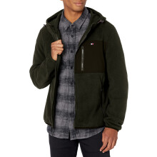 Tommy Hilfiger Herr Huva Prestandafleecejacka
