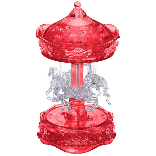 BePuzzled | Carousel Deluxe Πρωτότυπο 3D Κρυστάλλινο Παζλ, Από 12 Ετών και Άνω 1