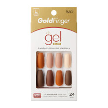 Gel Νυχιών Glam Design Gold Finger (GD23)