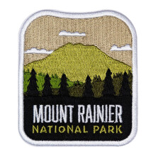 Vagabond Heart Mount Rainier National Park Patch - Mount Ranier Suvenir - Insigna pentru calatorie