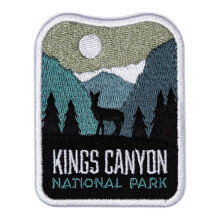 Vagabond Heart King's Canyon National Park Patch - Kings Canyon Souvenir - Insigna pentru calatorie