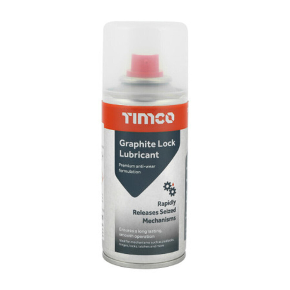 Timco Graphite Lock Lubricant 80ml (1 Pack Can)