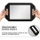Mpowtech Large Hand Held Mirror Rectangular Foam Barber Mirror for Hai 3