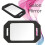 Mpowtech Large Hand Held Mirror Rectangular Foam Barber Mirror for Hai 5