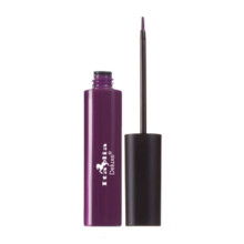 Italia-Deluxe Makeup 1 Classic Liquid Eyeliner 232 Matte Plum Eyeliner Vitamin E + ZipBag