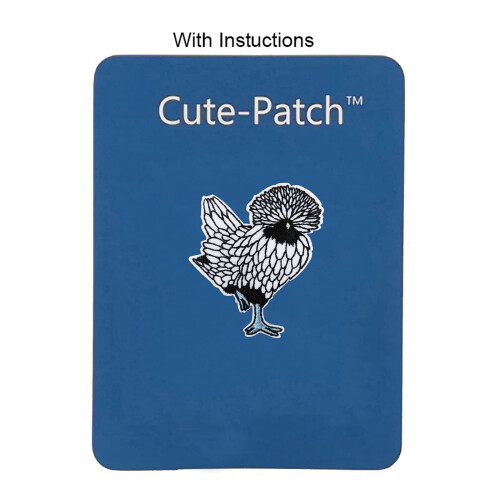 Puiul dragu? cu patch de pui brodat pe Patch Farm Animal Applique 2