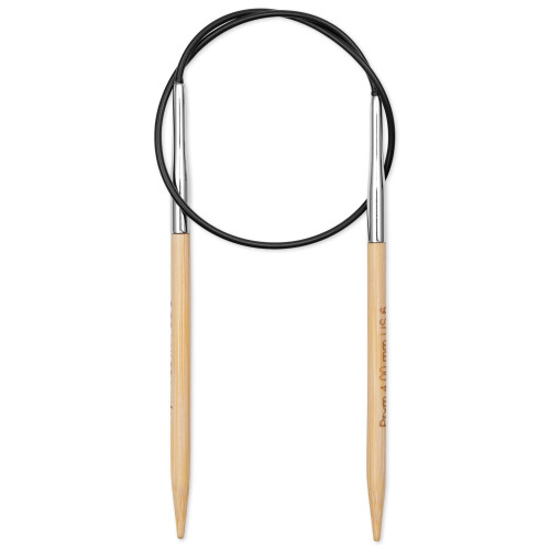 Prym PRIM 16 """" Bamboo de 4 mm de tricotat ACEL 1