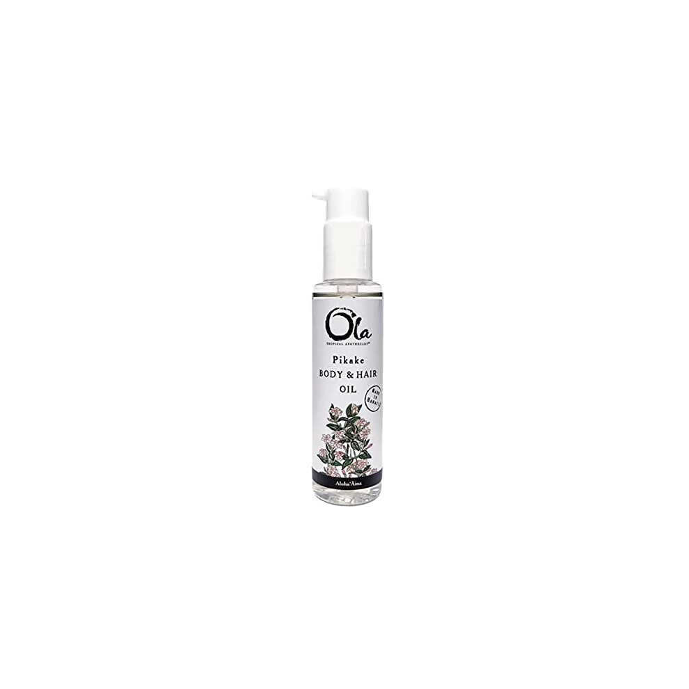 Tropical Apothecary Ola Pikake Body And Hair Oil With Pure Tropical Oils And Plant Extracts - 3.4 Fl Oz
