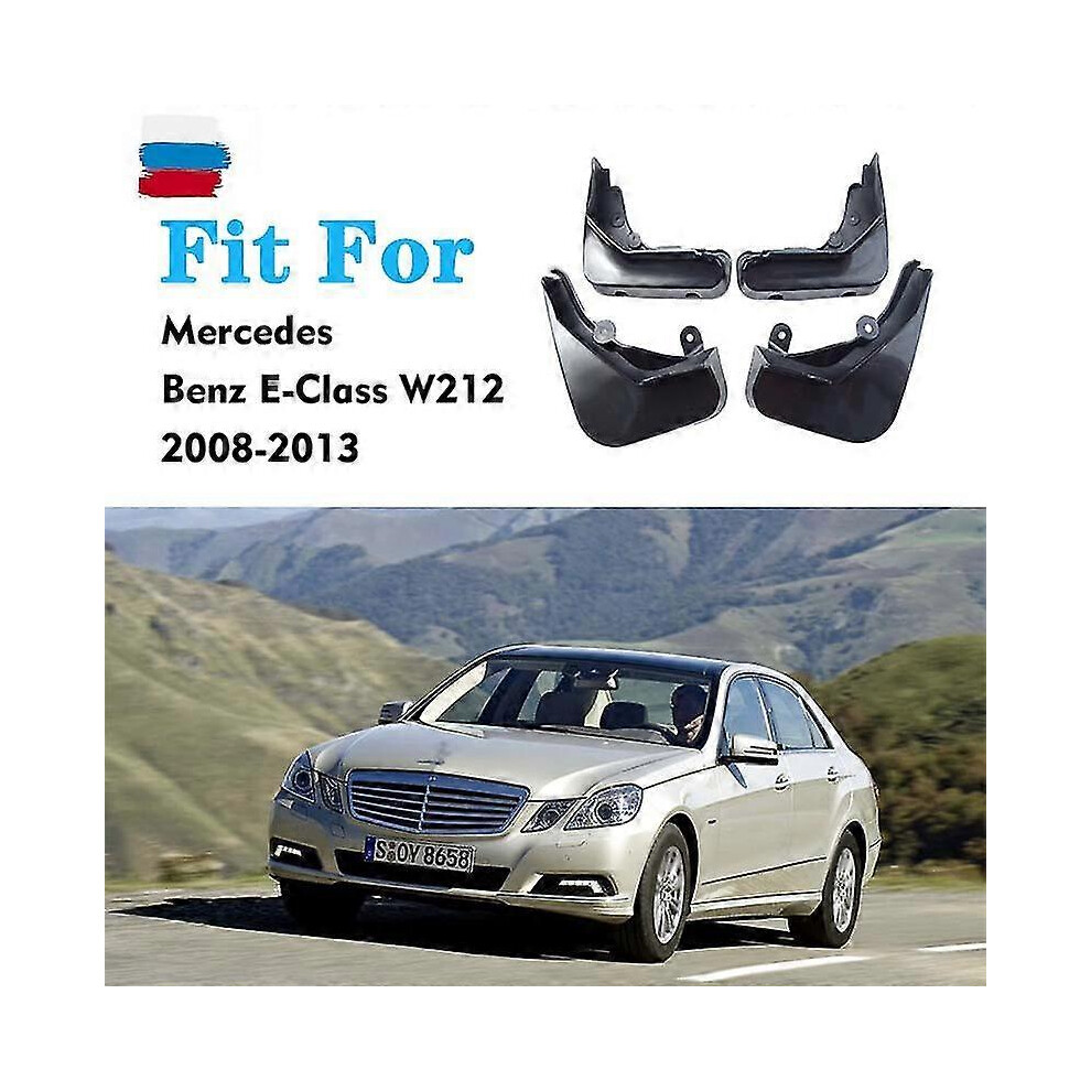 (2014-2015, One Size) Mudflaps For Mercedes Benz E Class W212 W213 Mudguard Splash Mud Flap Guard Fender Mudguards Car Accessories Auto Styline 4Pcs 5061696784679