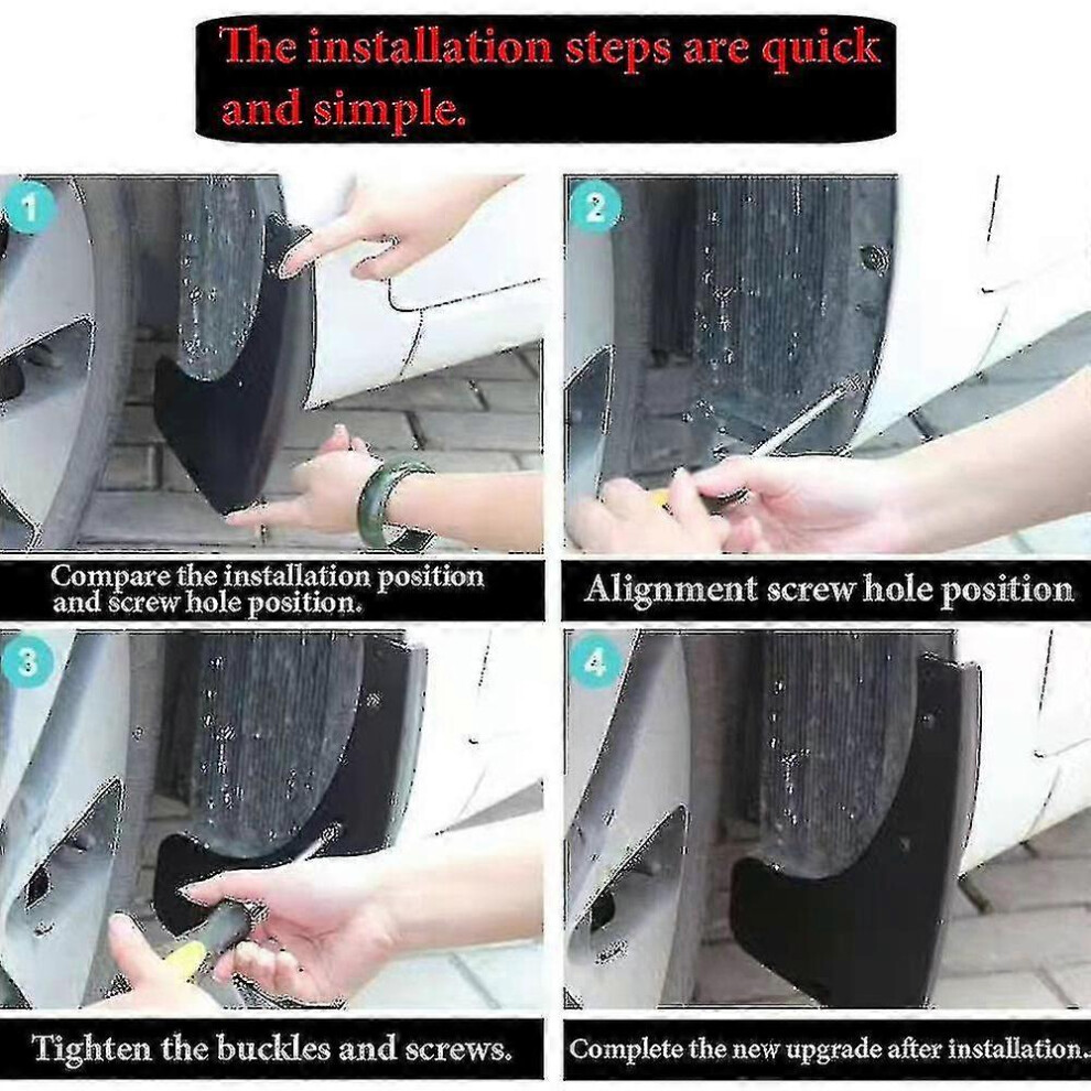 (As Show, One Size) For Nissan Navara Frontier Brute D40 2005~2016 Car Fender Mudguard Mud Flaps Guard Splash Flap Mudguards Car Accessories -Gt 5061696780503
