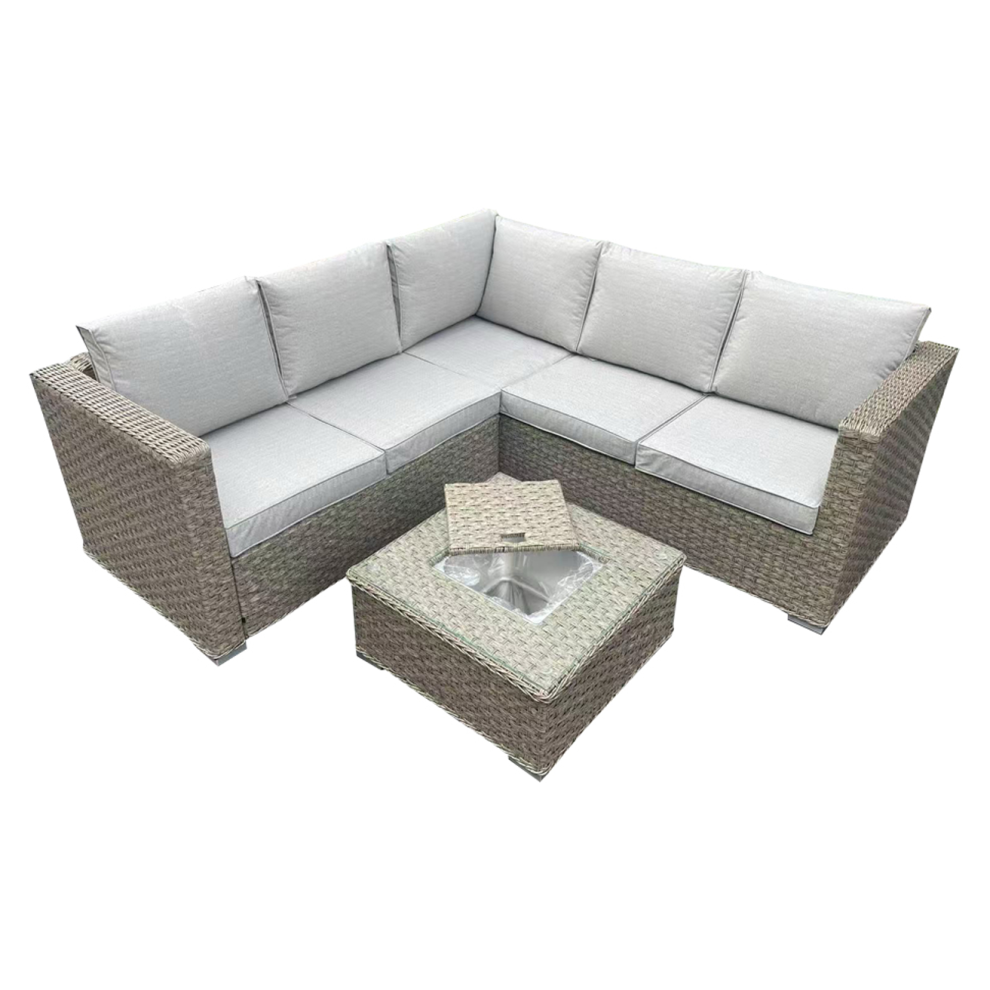 (No) Rattan Brown Garden 5 Seater Corner Sofa-image-OPC-PG9HPKD-NEW